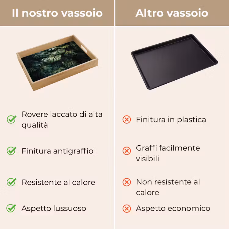 Vassoio - Pianta - Monstera - Luce — 9