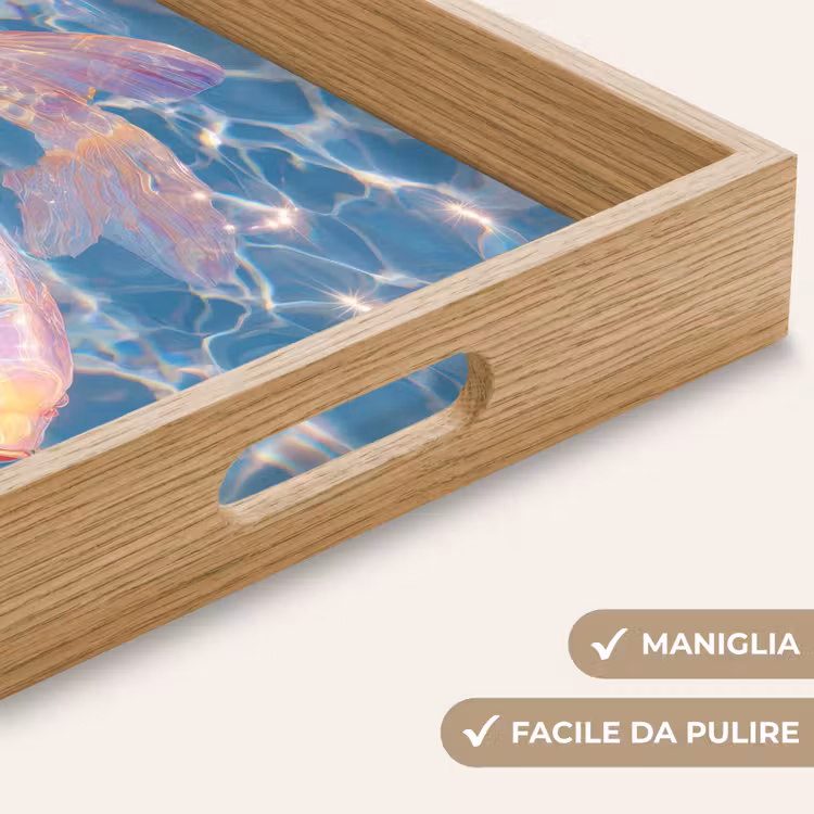 Vassoio - Pesce - Acqua - Blu - Luce — 8