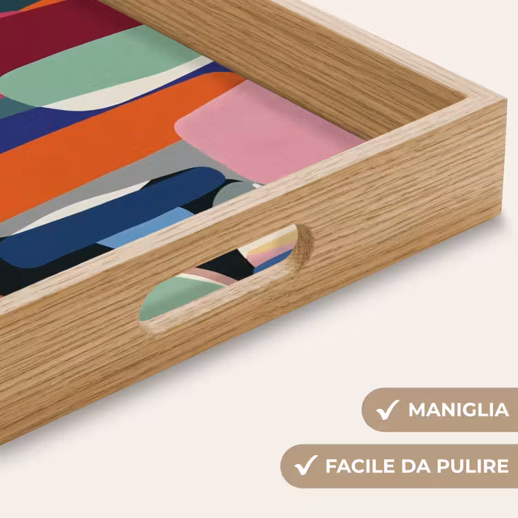 Vassoio - Forme - Ritmico - Colori - Astratto — 8
