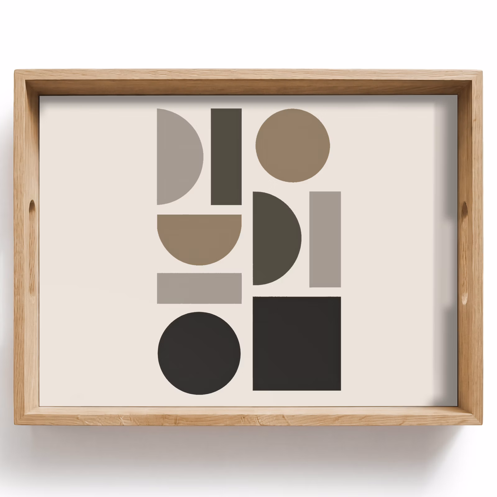 Vassoio - Toni naturali - Grafica - Composizione verticale — 1