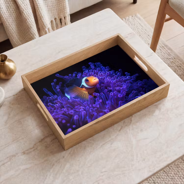 Vassoio - Corallo - Pesce - Arancione - Mare — 2