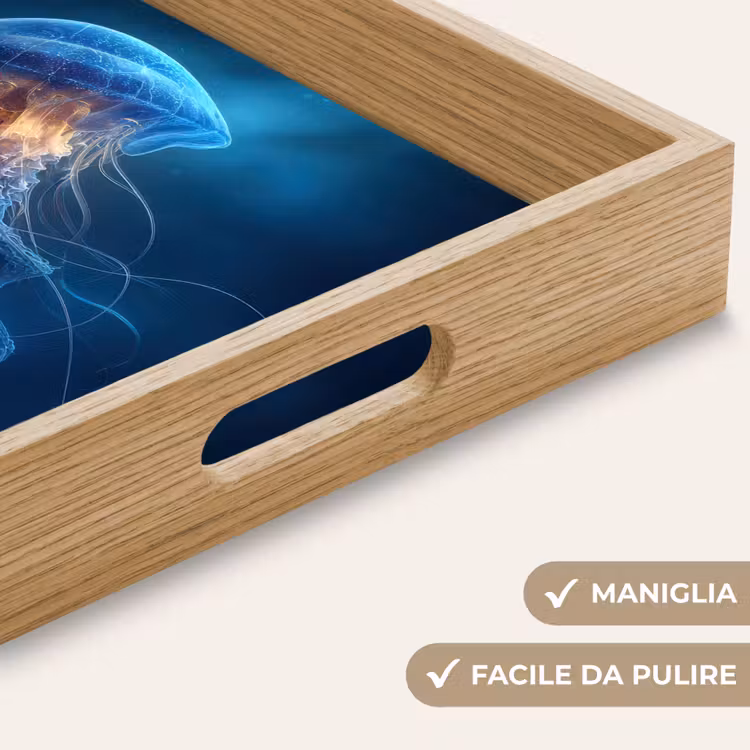 Vassoio - Medusa - Luminosa - Tentacoli - Blu — 8