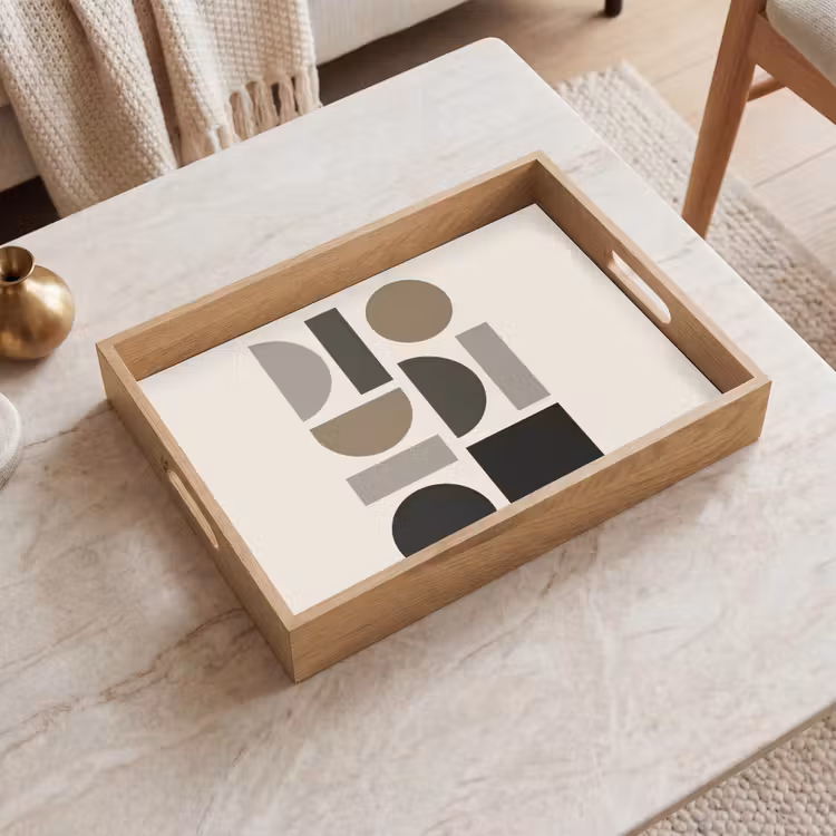 Vassoio - Toni naturali - Grafica - Composizione verticale — 2