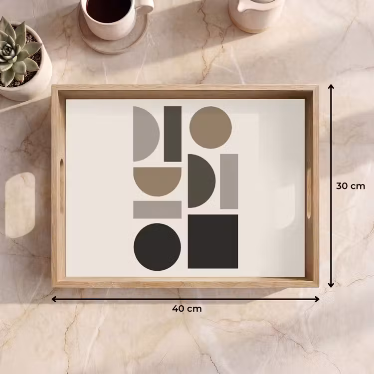 Vassoio - Toni naturali - Grafica - Composizione verticale — 7