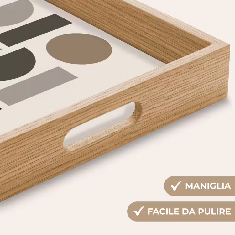 Vassoio - Toni naturali - Grafica - Composizione verticale — 8