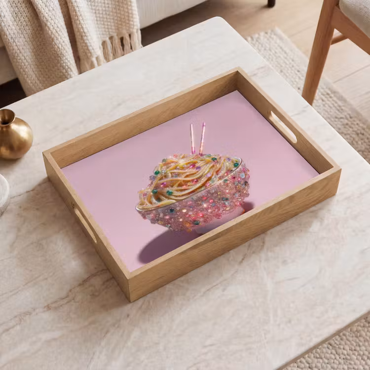 Vassoio - Tagliatelle - Gemme - Bastoncini - Rosa — 2