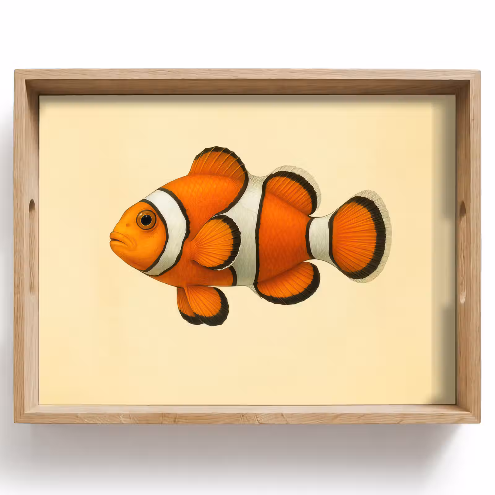 Vassoio - Pesce - Arancione - Strisce — 1