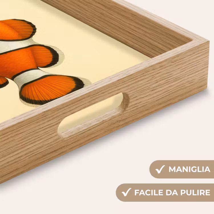 Vassoio - Pesce - Arancione - Strisce — 8