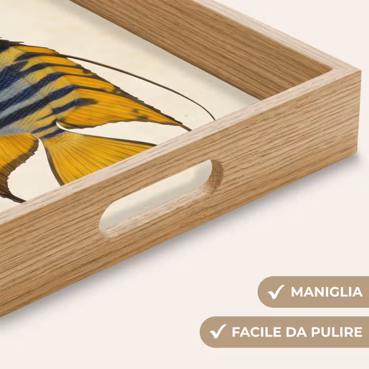 Vassoio - Pesce - Decorativo - Pinne - Illustrazione — 8