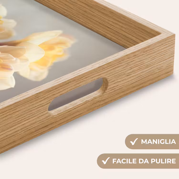 Vassoio - Narcisi - Giallo - Petali — 8