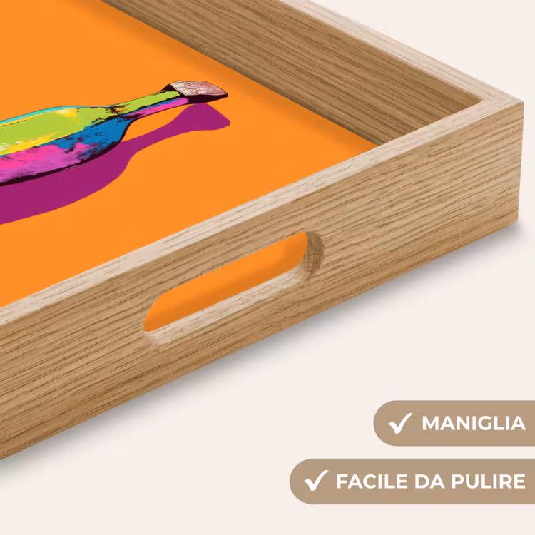 Vassoio - Colori vivaci - Banana - pop art — 8