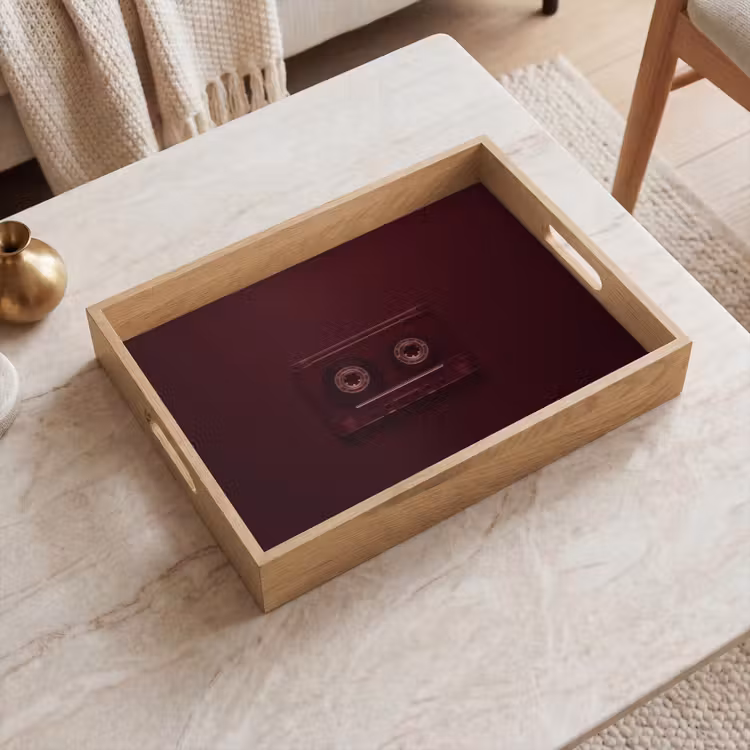 Vassoio - Cassetta - Bordeaux - Vintage — 2