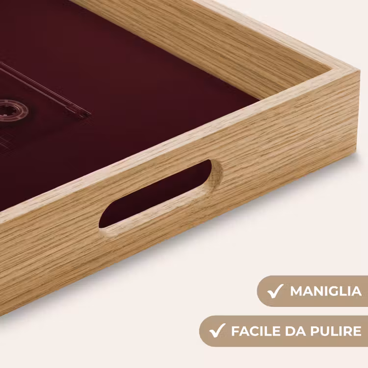 Vassoio - Cassetta - Bordeaux - Vintage — 8
