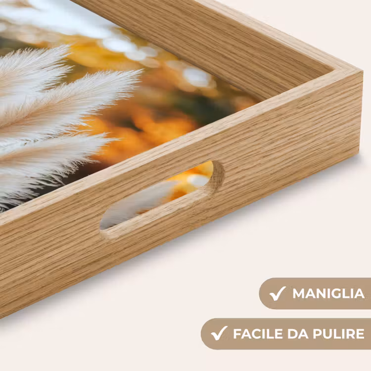 Vassoio - Erba della pampa - Pennacchi - Ornamentali — 8