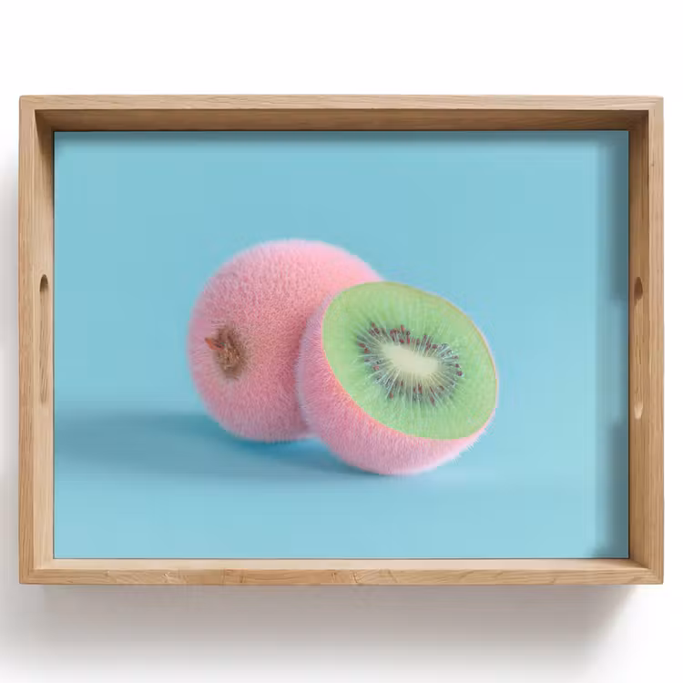 Vassoio - Kiwi - Blu - Surreale — 1