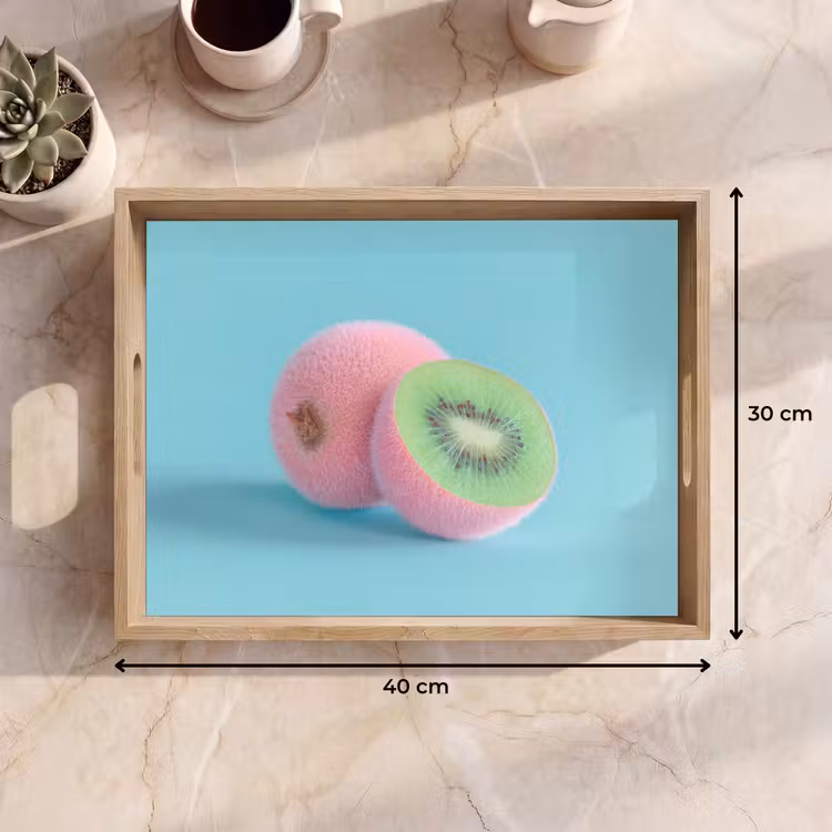 Vassoio - Kiwi - Blu - Surreale — 7