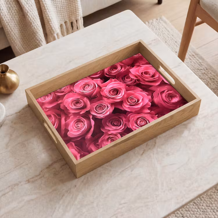 Vassoio - Rose - Rosa - Fiore — 2