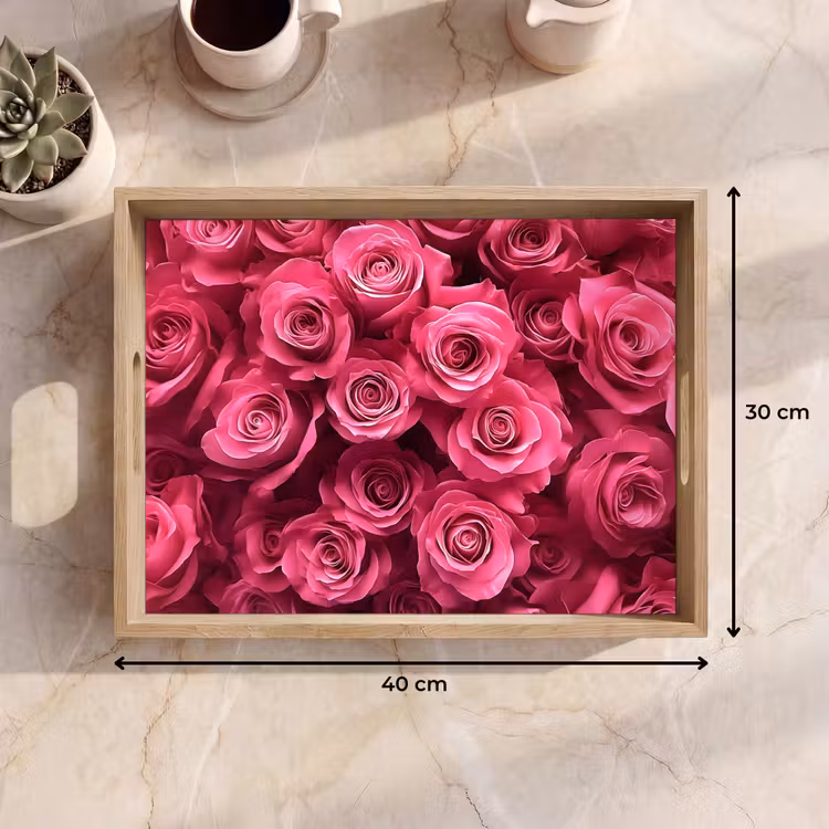 Vassoio - Rose - Rosa - Fiore — 7