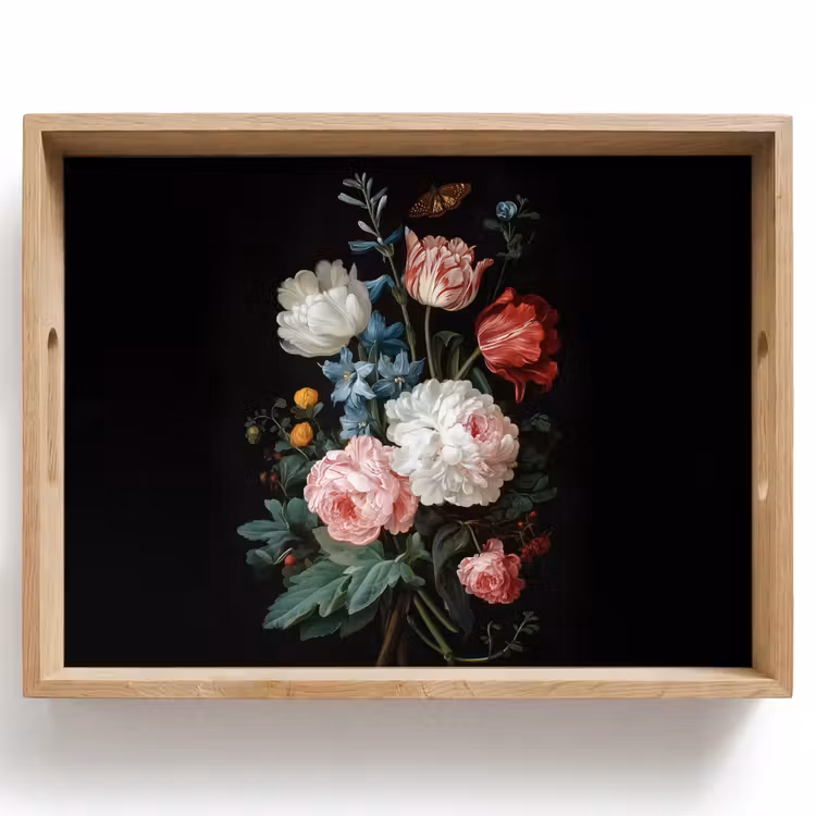 Vassoio - Bouquet - Colorato - Classico — 1