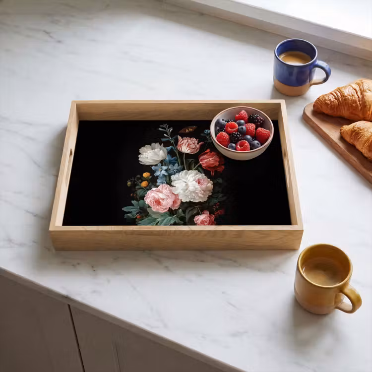 Vassoio - Bouquet - Colorato - Classico — 3