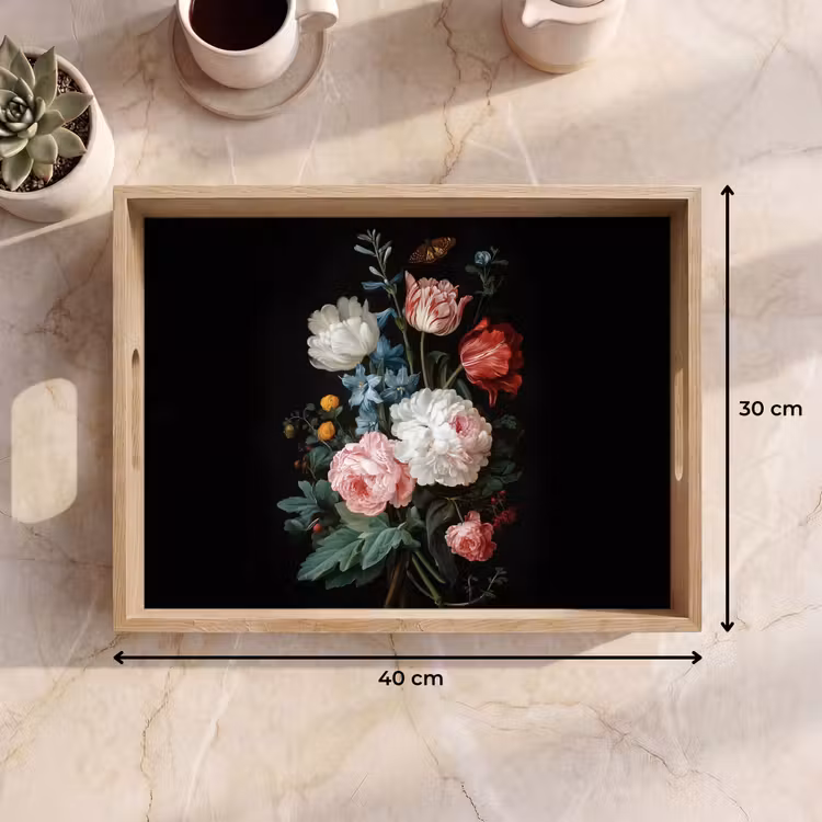 Vassoio - Bouquet - Colorato - Classico — 7