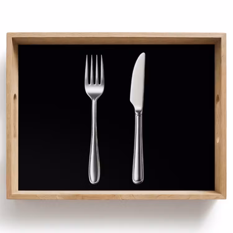 Vassoio - Posate - Classico - Elegante — 1
