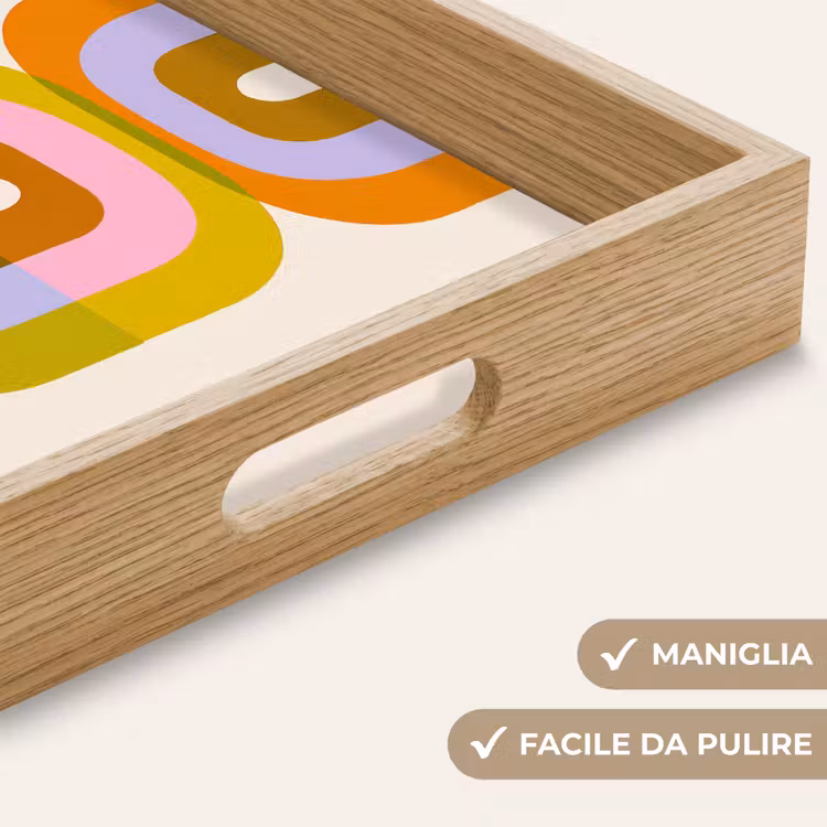 Vassoio - Impilare - Forme - Arancione — 8