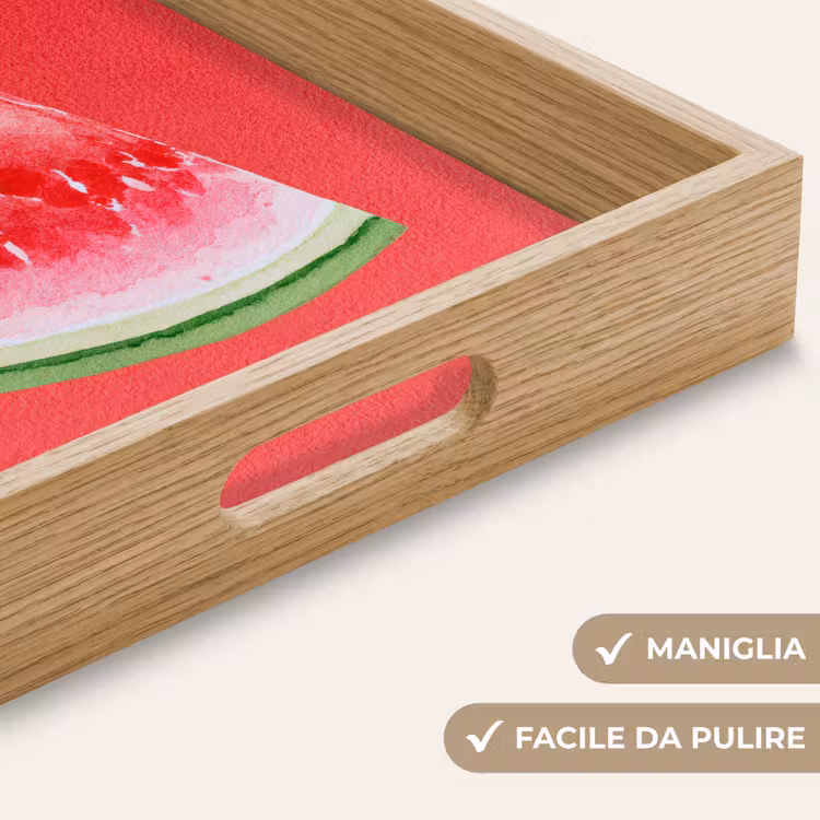 Vassoio - Anguria - Rosso - Estate — 8