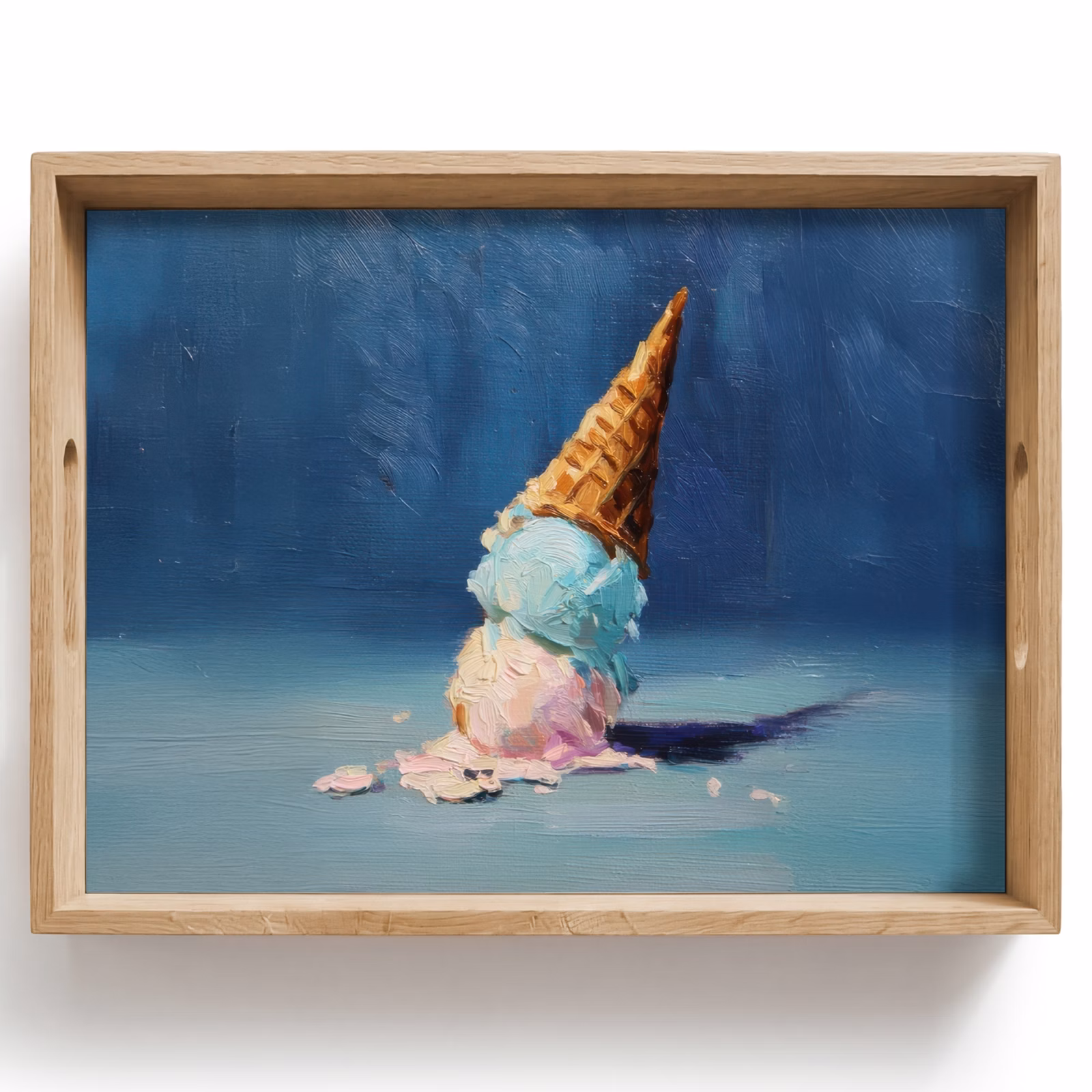 Vassoio - Cono gelato - Globi - Melt - Rosa — 1