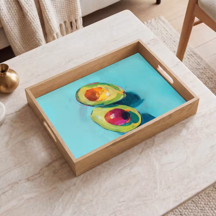Vassoio - Avocado - Verde - Seme - Ombra — 2