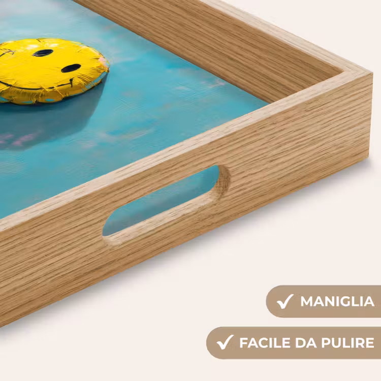 Vassoio - Palloncino - Giallo - Smiley — 8