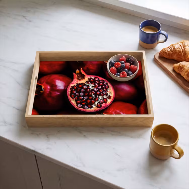 Vassoio - Melograno - Rosso - Frutta — 3