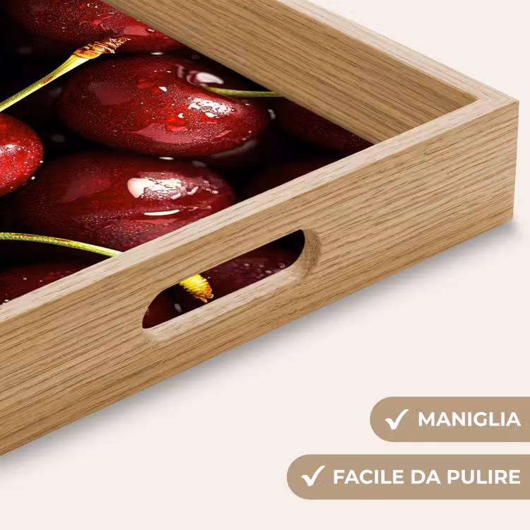 Vassoio - Rosso - Frutta - Ciliegia — 8