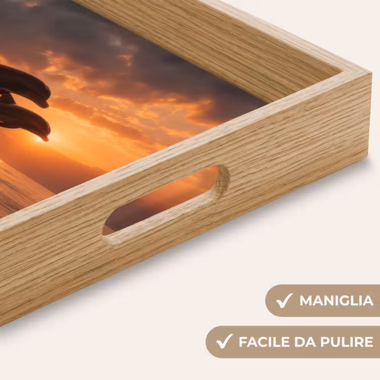 Vassoio - Delfini - Mare - Realistico — 8