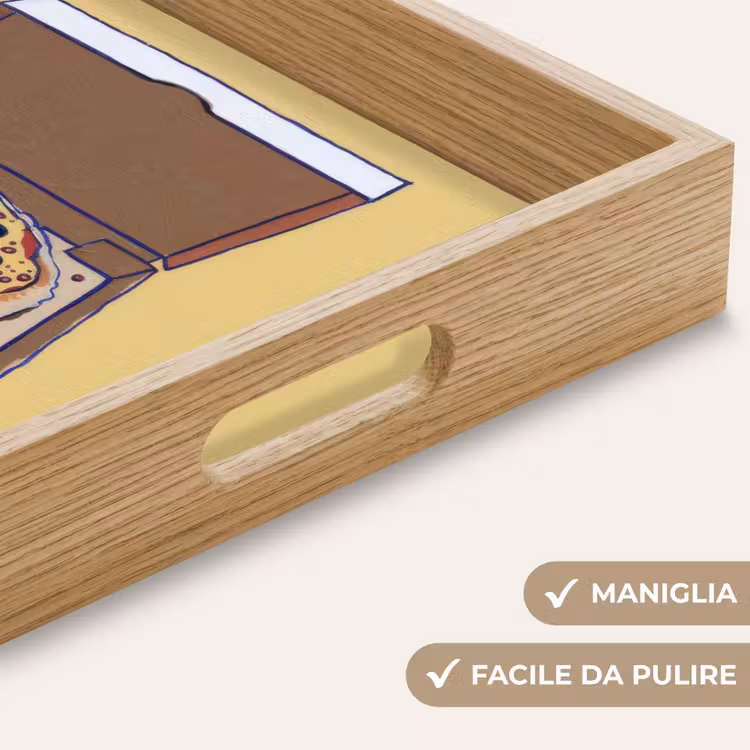 Vassoio - Pizza - Scatola - Salame - Illustrazione — 8