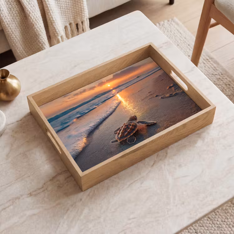 Vassoio - Tartaruga - spiaggia - Tramonto — 2