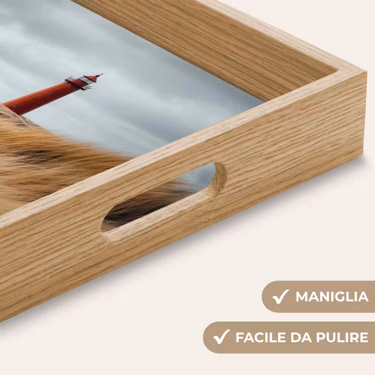 Vassoio - Dune - Faro - Rosso - Cielo — 8