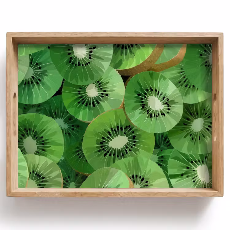 Vassoio - Kiwi - Verde - Gherigli — 1