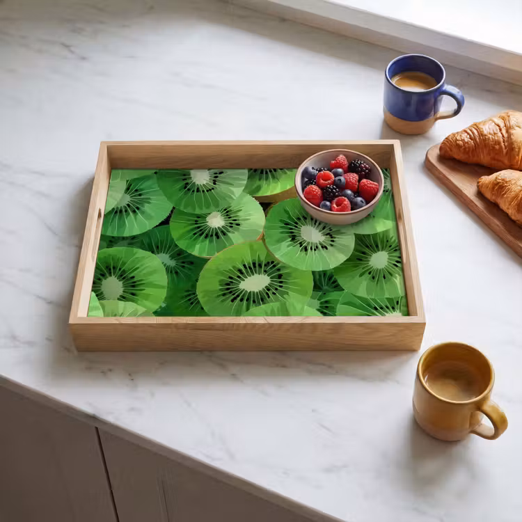 Vassoio - Kiwi - Verde - Gherigli — 3