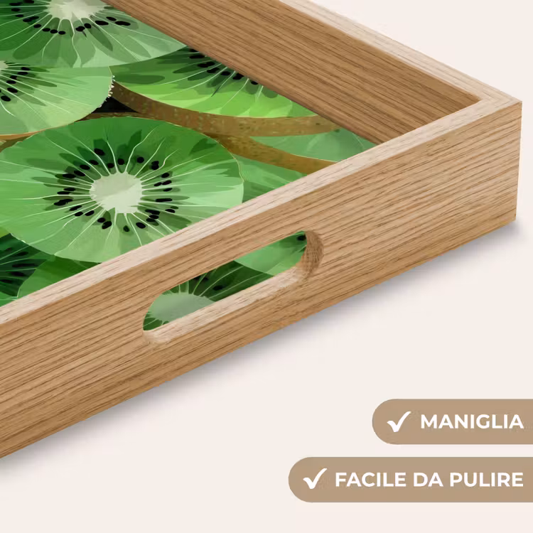 Vassoio - Kiwi - Verde - Gherigli — 8