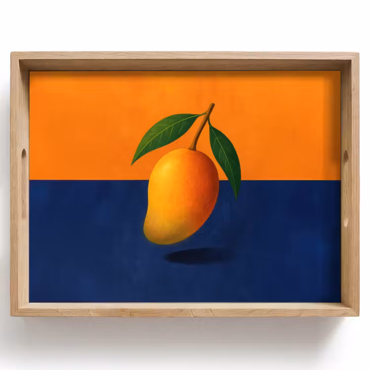 Vassoio - Mango - Pianura - Arancione — 1