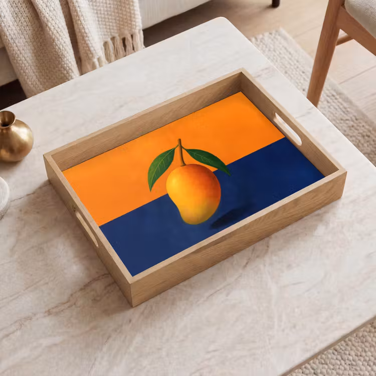 Vassoio - Mango - Pianura - Arancione — 2