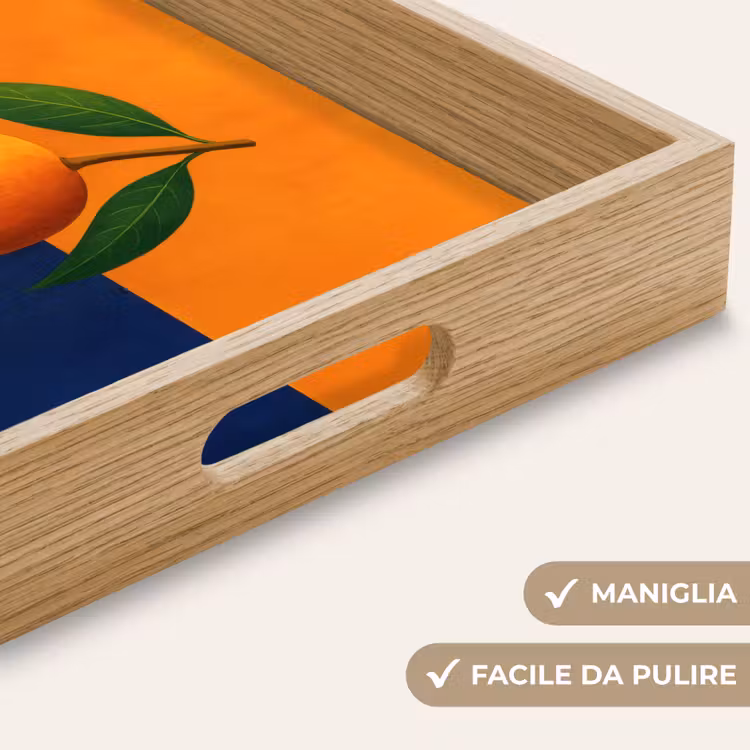 Vassoio - Mango - Pianura - Arancione — 8