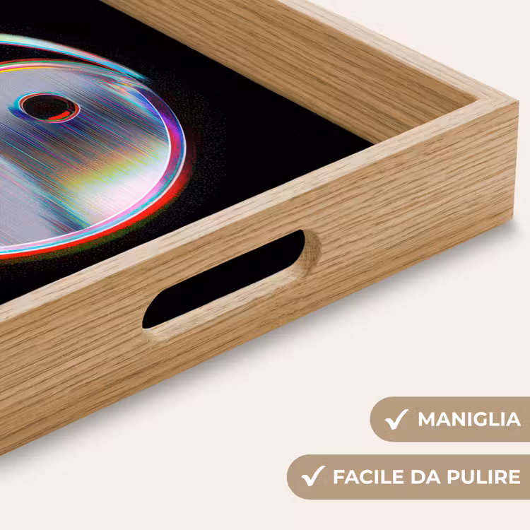 Vassoio - Yin-Yang - Cerchio - Arcobaleno — 8