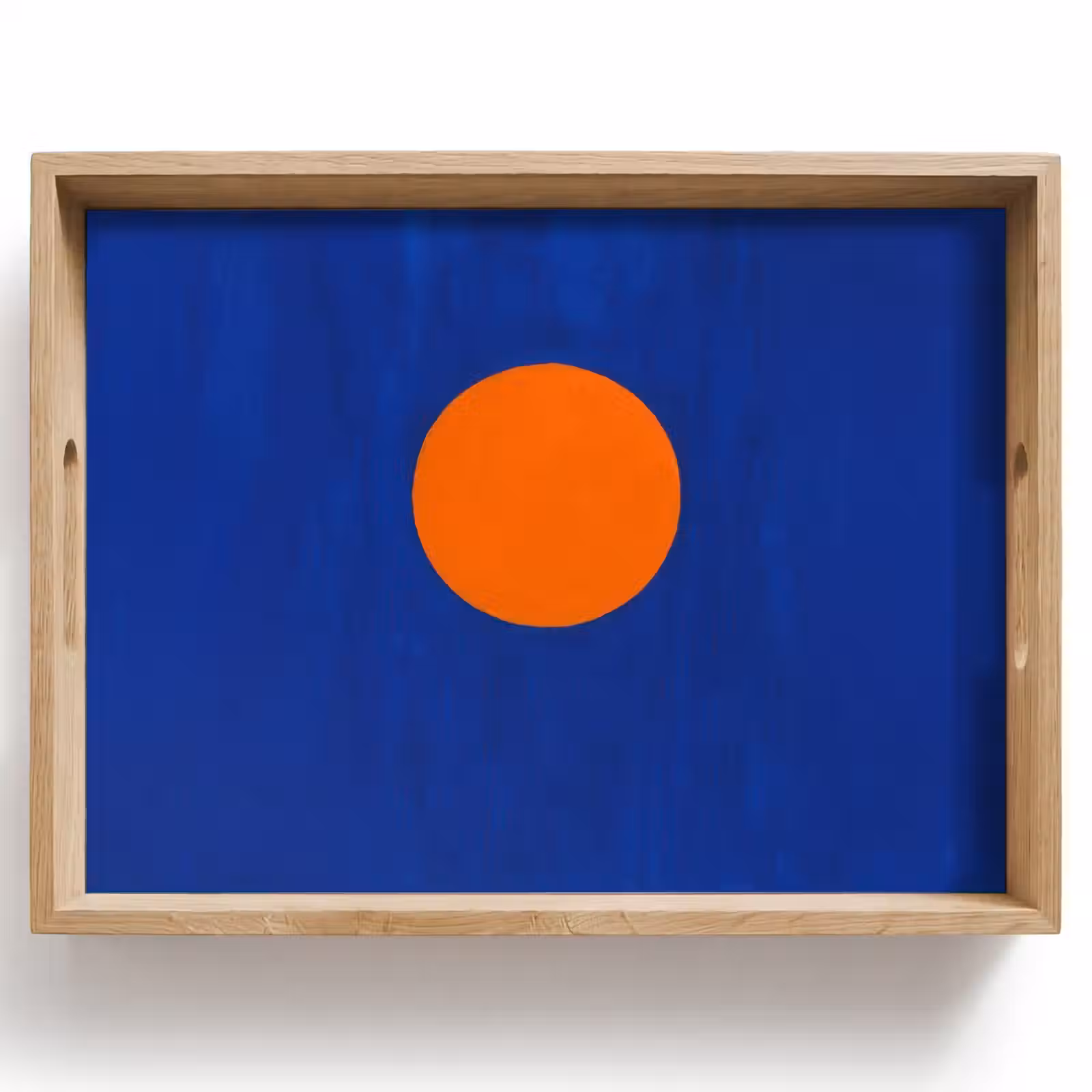 Vassoio - Forma - Rotonda - Minimalista - Blu — 1
