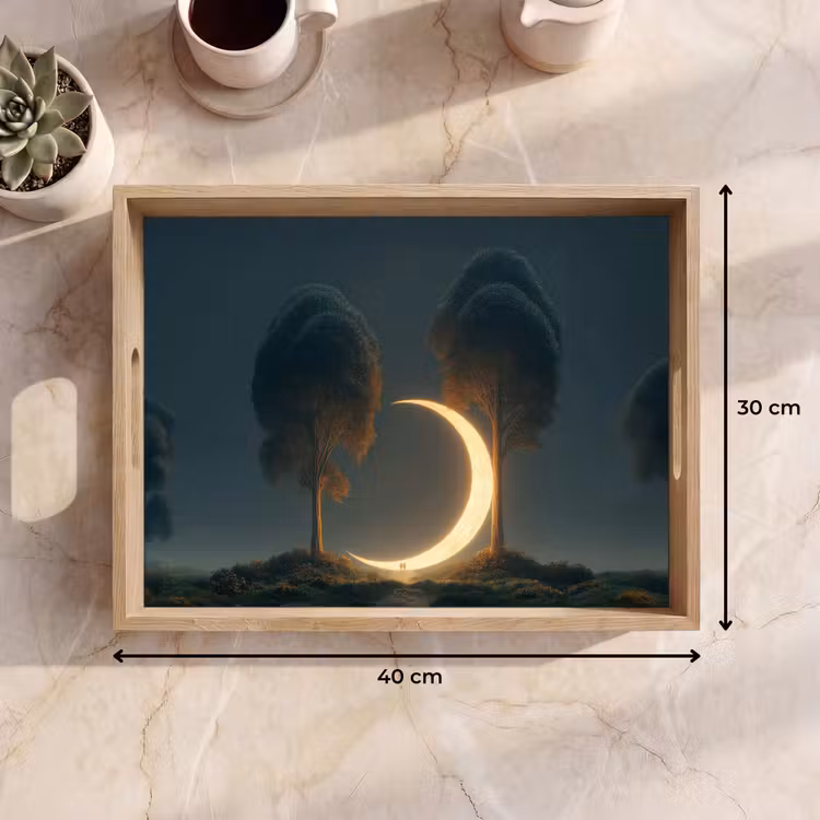 Vassoio - Luna - Alberi - Passeggiata — 7