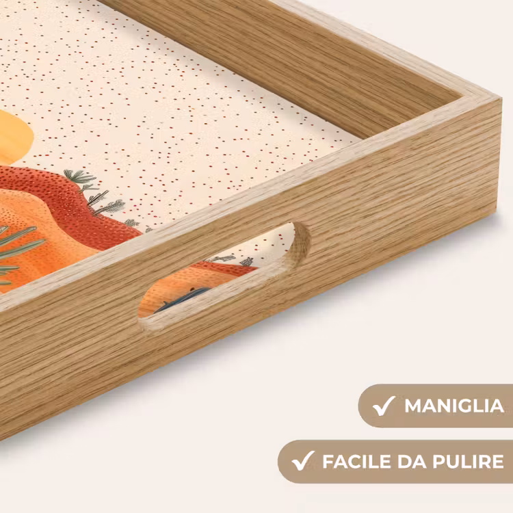 Vassoio - Paesaggio - Colline - Tramonto — 8