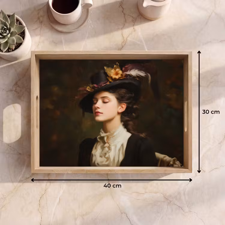 Vassoio - Donna - Vittoriano - Ritratto — 7
