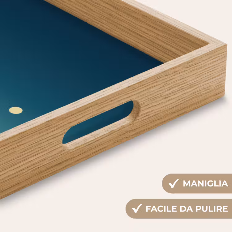 Vassoio - Auto - Luna piena - Sguardo sull'acqua — 8