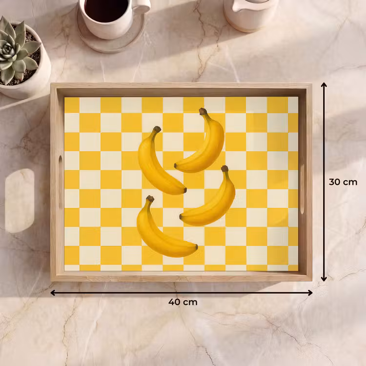 Vassoio - Banane - Giallo - Bloccato — 7